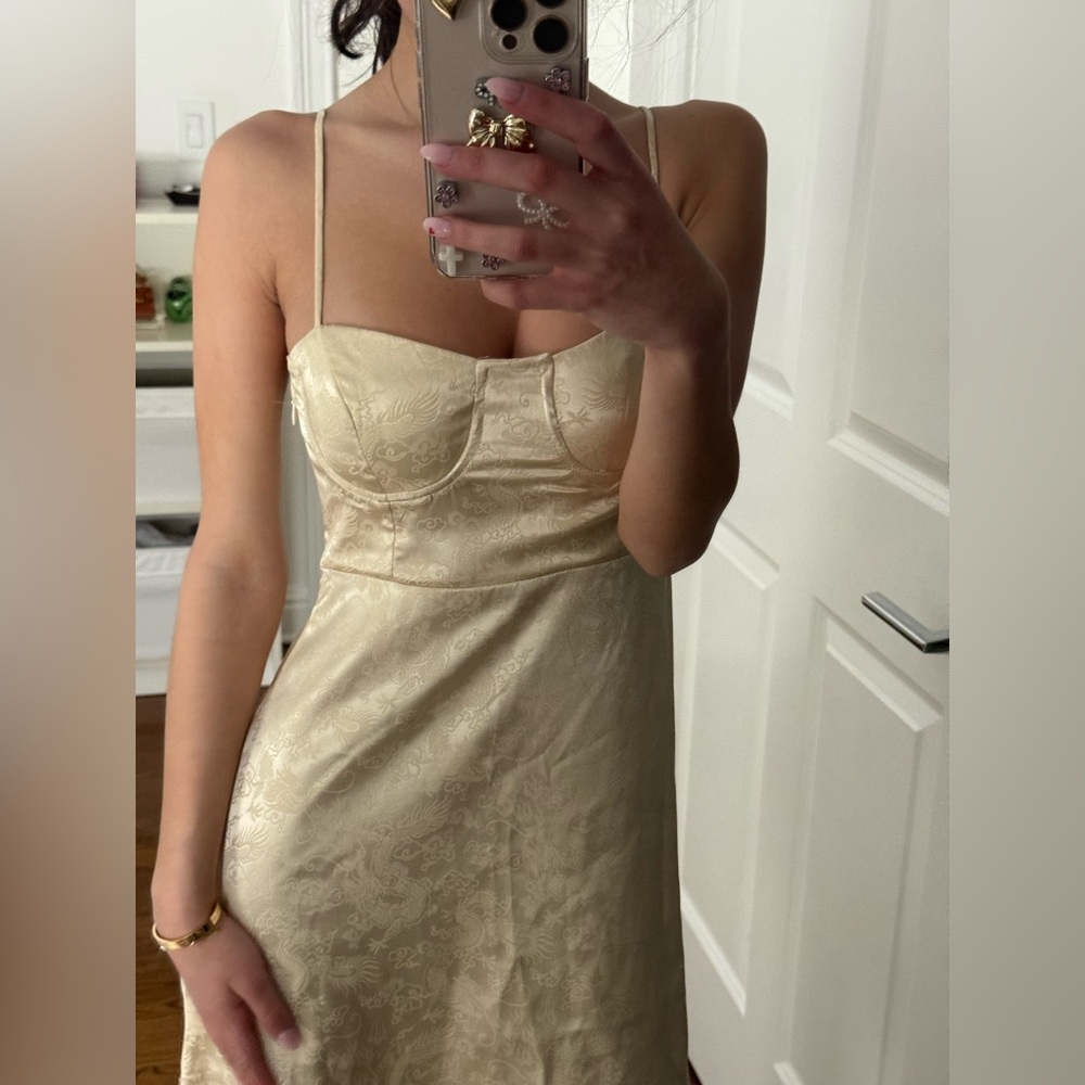 Elegant Cream Dress